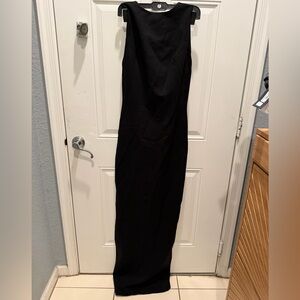 grey/ven black dress sz M